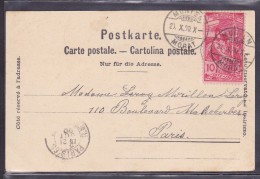 Suisse - Lettre - Marcofilie