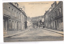 Cpa  De Envermeu ( S-inf)  La Rue De La  Halle - Envermeu