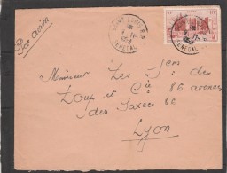 AOF Yvert  39 Sur Lettre Avion SAINT LOUIS Sénégal  9/11/1953 - Brieven En Documenten