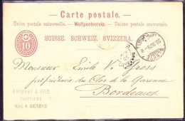 Suisse - Lettre - Marcofilie