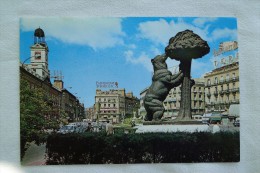 Spain MADRID Puerta Del Sol Monument Au Oso Et El Madrono  1978    A 40 - Madrid