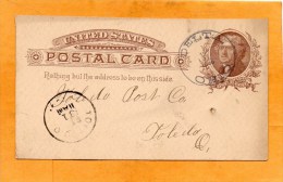 United States Old Card Mailed - ...-1900