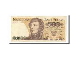 Billet, Pologne, 500 Zlotych, 1982, 1982-06-01, TTB - Pologne