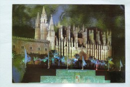 Spain Palma De Mallorca La Catedral Stamp     A 40 - Mallorca