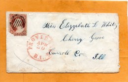 United States Old Cover Mailed - Briefe U. Dokumente