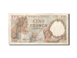 Billet, France, 100 Francs, 100 F 1939-1942 ''Sully'', 1940, 1940-02-08, TB+ - 100 F 1939-1942 ''Sully''