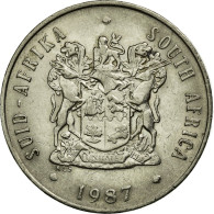 Monnaie, Afrique Du Sud, 20 Cents, 1987, TTB+, Nickel, KM:86 - Sudáfrica