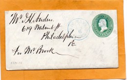 United States Old Cover Mailed - ...-1900