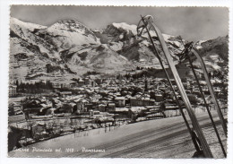 Italie--LIMONE-mt 1010--env  1950-60--Panorama (ski Au 1er Plan) Cpsm 15 X 10 N° 2  éd Neg - Cuneo