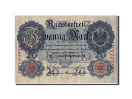 Billet, Allemagne, 20 Mark, 1914, 1914-02-19, TTB - 20 Mark