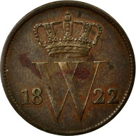 Monnaie, Pays-Bas, William I, Cent, 1822, TTB, Cuivre, KM:47 - 1815-1840: Willem I.