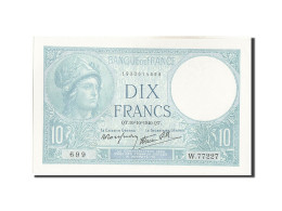 Billet, France, 10 Francs, 10 F 1916-1942 ''Minerve'', 1940, 1940-10-10, SPL - 10 F 1916-1942 ''Minerve''