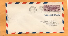 United States 1930 Air Mail Cover Mailed - 1c. 1918-1940 Lettres