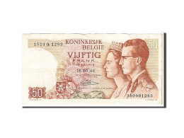 Billet, Belgique, 50 Francs, 1966, KM:139, TTB - Other & Unclassified