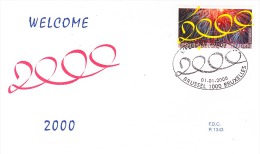 FDC Du Timbre N°2877-Bienvenue à L'an 2000 - 1991-2000