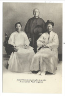 ///  CPA - COREE - Corea - Jeune Prêtre Coréen , Son Père Et Sa Mère - A Niew Corean Priest , Parents   // - Korea (Nord)