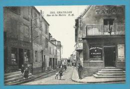 CPA 5511 Commerce Rue De La Mairie CHATILLON 92 - Châtillon