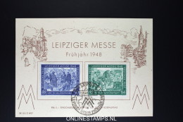 Germany SBZ  Leipziger Messe FDC Karte Mi Nr 967-968 - Brieven En Documenten