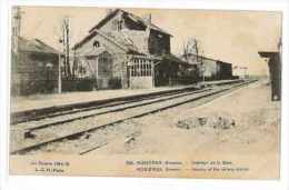 CPA 80 ROSIERES EN SANTERRE INTERIEUR DE LA GARE - Rosieres En Santerre