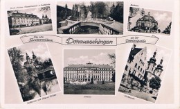 DONAUESCHINGEN - Die Alte Fürstenresidenz An Der Donauquelle - Rathaus, Schloss, Stadtkirche... - Circulé, 2 Scans - Donaueschingen