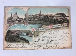 ****    WAIDHOFEN AN DER THAYA  1897. - Waidhofen An Der Thaya