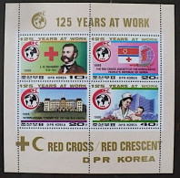 COREE DU NORD Croix Rouge, Red Crescent N° 2897/2900 ** MNH. Neuf Sans Charniere - Croix-Rouge