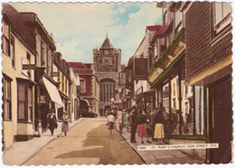 Shoesmith & Etheridge Postcard St Mary’s Church, Lion Street, Rye, Sussex. 1964 - Rye