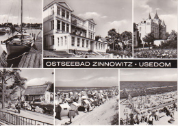 AK Ostseebad Zinnowitz - Usedom - Mehrbildkarte - 1977 (17155) - Usedom