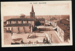 Tarn 81 Blaye Les Mines 2 Place Victor Hugo Le Tarn Illustré Castelbou 1944 - Blave Les Mines