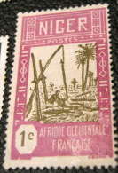 Niger 1933 Wells1c - Mint - Ungebraucht