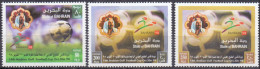 1998 BAHRAIN Football Championship Complete Set 3 Values MNH   (Or Best Offer) - Bahrain (1965-...)