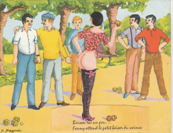 - CPA - Très Belle Carte à Système De PETANQUE - 007 - Pétanque