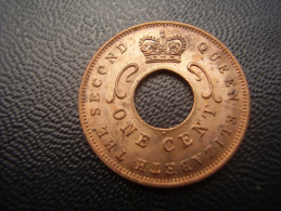 BRITISH EAST AFRICA USED ONE CENT COIN BRONZE Of 1962 H. - Oost-Afrika & Protectoraat Van Uganda