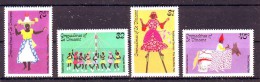 Grenadines Of St. Vincent 1985 Y Traditional Dances Mi No 442-45 MNH - St.Vincent E Grenadine