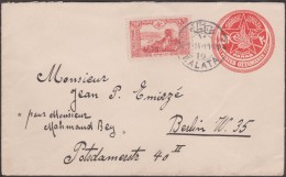 Turquie Janvier 1914. Mi 234 Sur Entier Postal, Oblitéré Galata. Superbe. Fort De Roumélie, Sur Le Bosphore - 1837-1914 Smyrna