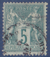 France N°64 - Oblitéré - TB - 1876-1878 Sage (Typ I)