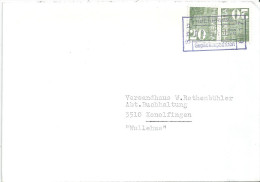 Brief  Heerbrugg - Konolfingen  (Bahnstempel)           1976 - Railway