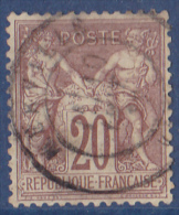 France N°67 - Oblitéré - TB - 1876-1878 Sage (Typ I)