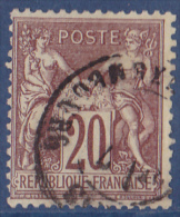 France N°67 - Oblitéré - TB - 1876-1878 Sage (Tipo I)