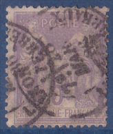 France N°95 - Oblitéré - TB - 1876-1898 Sage (Type II)