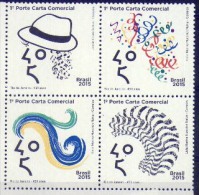 Brasil 2015 ** 450 Años Río De Janeiro. Caricaturas. See Desc. - Unused Stamps