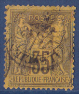 France N°93 - Oblitéré - TB - 1876-1898 Sage (Type II)