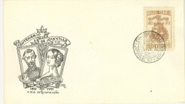 BRASILE - ANNO 1951 - CENTENARIO DE JOINVILLE  FDC - Briefe U. Dokumente