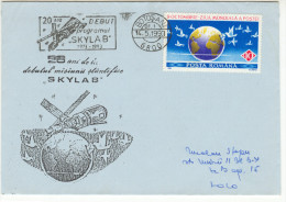 Romania , 1993 , Space , 25 Years - SKYLAB ,  Special Cancell. - Altri & Non Classificati