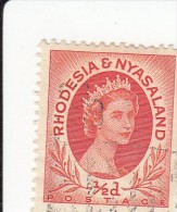 Rhodesia Nyassaland - 1 Val.  Used - Nyassaland (1907-1953)