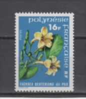 (SA0177) FRENCH POLYNESIA, 1978 (Pua - Fagraea Berteriana). Mi # 259. MNH** Stamp - Unused Stamps