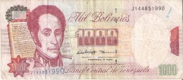 BILLETE DE VENEZUELA DE 1000 BOLIVARES DE FEBRERO DEL 1998 (BANKNOTE) - Venezuela