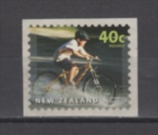 (SA0753) NEW ZEALAND, 2001 (Children's Health. Bicyclist). Self-Adhesive. Mi # 1935. MNH** Stamp - Unused Stamps