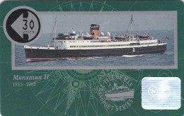 Isle Of Man, MAN 046, 20 Units, Ships, Manxman II, Mint, 2 Scans - Isle Of Man