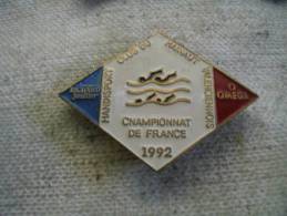 Pin´s Du Championat De France De Natation 1992.  Handisport, Club Du HAINAUT, Valenciennes - Schwimmen